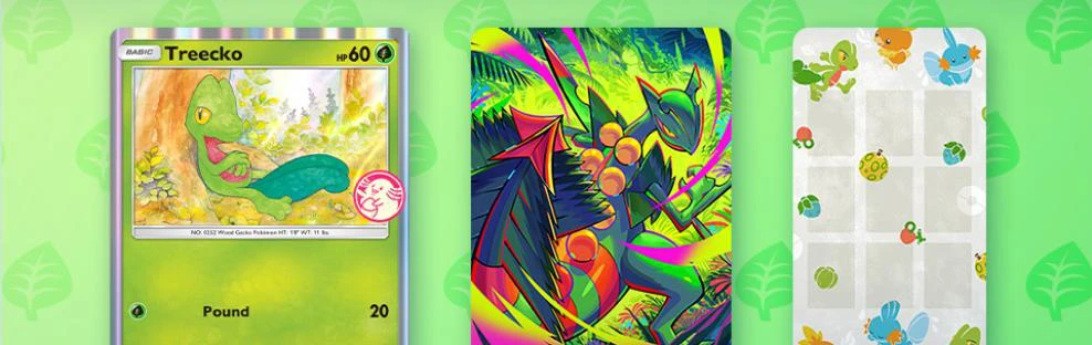 Treecko and Gallade Wonder Pick event